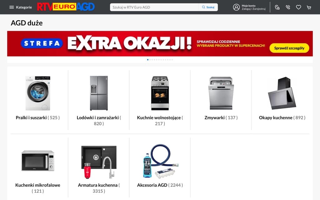 Screenshot euro.com.pl