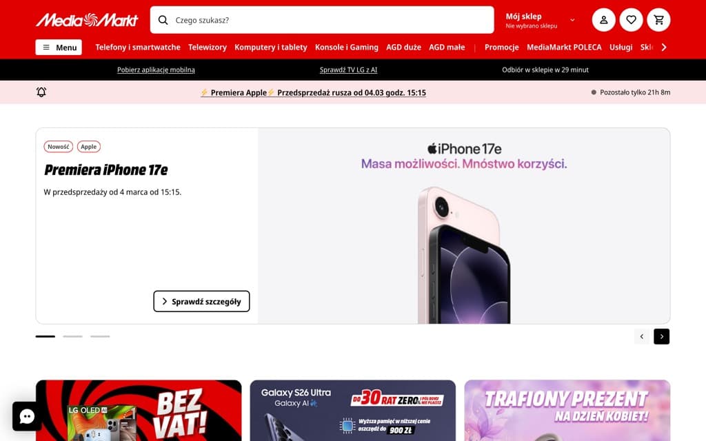 Screenshot mediamarkt.pl