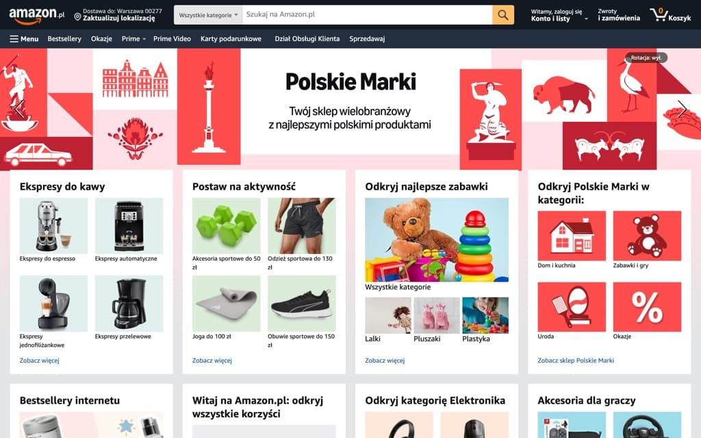 Screenshot amazon.pl