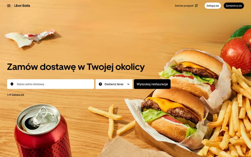 Screenshot ubereats.com